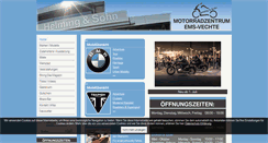 Desktop Screenshot of motorradzentrum-ems-vechte.de