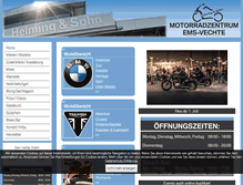 Tablet Screenshot of motorradzentrum-ems-vechte.de